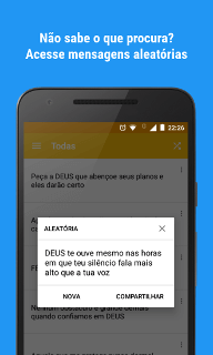 Tela da Mensagens Evangélicas